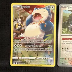 Pokemon TCG Snorlax Trainer Gallery TG10/TG30 Lost Origin Holo Ultra Rare - Image 1