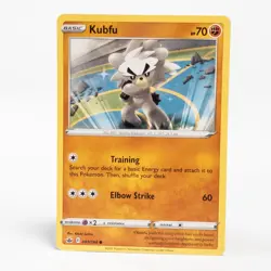 Kubfu 093/198 Pokemon SWSH06: Chilling Reign Common NM - Image 1