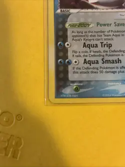 Team Aqua's Kyogre 3/95 Team Magma vs Team Aqua Holo POKEMON TCG 🔥 - Image 2