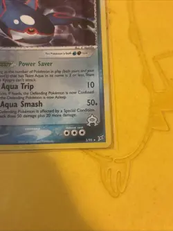 Team Aqua's Kyogre 3/95 Team Magma vs Team Aqua Holo POKEMON TCG 🔥 - Image 3