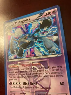 Metagross (Team Plasma) 52/116 Plasma Freeze Holo Rare Pokemon TCG Card - Image 2