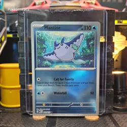 Mantine Mega Evolution Reverse Holo Pokemon TCG 032/132 ME01 Common - Image 1