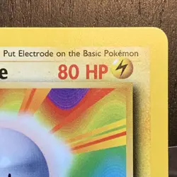 Pokemon TCG Electrode Base Set 21/102 Rare WOTC 1999 - Image 2