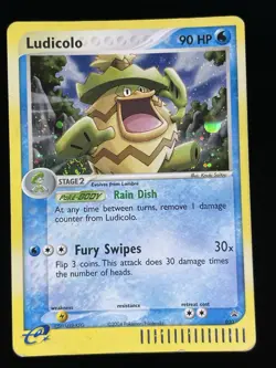 Ludicolo 020 Black Star Promo Holo Rare Ex Era Pokemon Card MP - Image 1