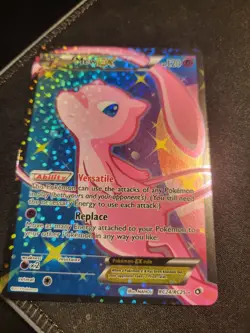Pokemon TCG Mew EX RC24/RC25 Legendary Treasures Full Art MP Rare Card - Image 1