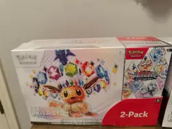 (2) Pokemon Scarlet & Violet Prismatic Evolutions Costco Bundle 2-Pack SEALED- - Image 2