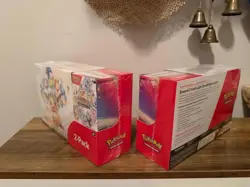 (2) Pokemon Scarlet & Violet Prismatic Evolutions Costco Bundle 2-Pack SEALED- - Image 3