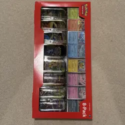 2x Pokemon TCG: S&V Prismatic Evolutions Mini Tin 8 Pack Factory Sealed Box - Image 1