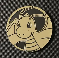 Pokemon TCG Dragonite Jumbo Coin - Image 1