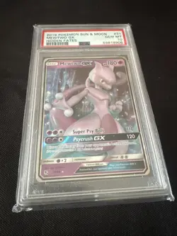 2019 POKEMON HIDDEN FATES MEWTWO GX PSA 10 GEM MINT 31/68 - Image 3