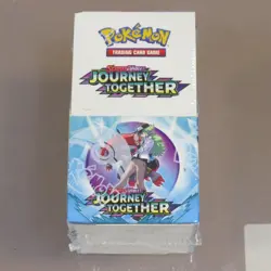 Pokemon TCG Journey Together Half Booster Box Sealed 18 Packs - Image 1