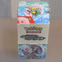 Pokemon TCG Journey Together Half Booster Box Sealed 18 Packs - Image 2