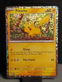 Pokemon TCG McDonald's Promo Holo Match Battle #2 Pikachu - Image 1