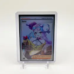 Iono Full Art Goddess Story Pokemon Waifu Trading Card Holofoil - Image 1