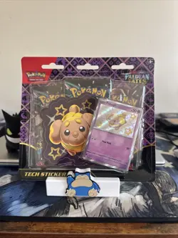 Pokemon TCG Scarlet & Violet Paldean Fates Tech Sticker Collection (Fidough) - Image 1