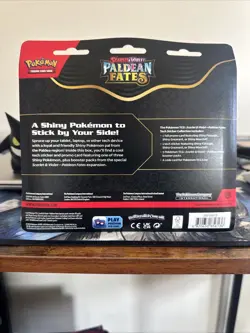 Pokemon TCG Scarlet & Violet Paldean Fates Tech Sticker Collection (Fidough) - Image 3