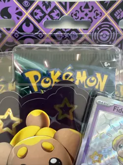 Pokemon TCG Scarlet & Violet Paldean Fates Tech Sticker Collection (Fidough) - Image 5