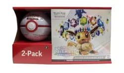 Sam’s Club Prismatic Evolutions ETB and Poke Ball Bundle Sealed - Image 1