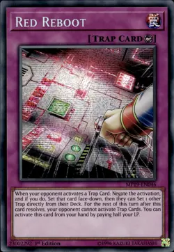 Red Reboot - Prismatic Secret Rare 1st Edition MP19-EN046 - NM - YuGiOh - Image 1