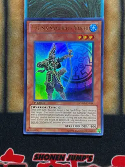 Yugioh The Six Samurai - Yaichi RYMP-EN088 Ultra Rare 1st Ed LP - Image 1