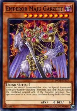 Emperor Maju Garzett - DANE-EN027 - Common - Unlimited Edition - Moderately Play - Image 1