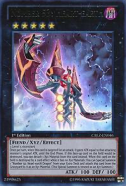 Number 53: Heart-eartH - CBLZ-EN046 Unlimited NM Ultra Rare Yugioh - Image 1