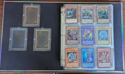Yu-gi-oh Legendary Collection Binder Egyptian Gods plus 48 sheets of cards - Image 3