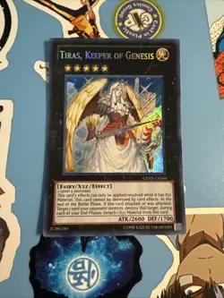 Tiras, Keeper of Genesis GENF-EN044 Generation Force Unlimited Near Mint - Image 1