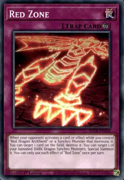 Red Zone 1st Common SDCK-EN033 Yu-Gi-Oh! - Image 1