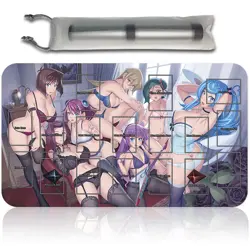 Yugioh Playmat With Card Zones Yugioh Mouse pad Playmat of Yugioh TCG - Image 1