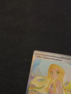 Pokemon TCG Mega Evolution Base Set: Lillie’s Determination 184/132 SIR Card NM - Image 2