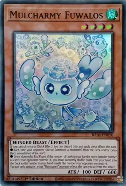 RA04-EN050 MULCHARMY FUWALOS SUPER RARE 1ST EDITION YuGiOh CARD - Image 1