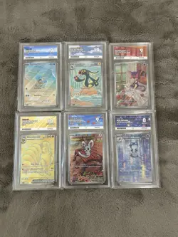 6 x ACE/PSA Graded Pokemon Cards Bundle Job Lot - Image 1