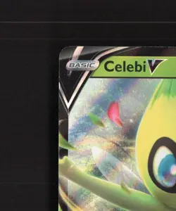 Celebi V 001/202 Sword & Shield Ultra Rare Holo Pokemon Card LP+ - Image 3