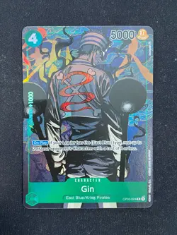 Gin (OP03-024 R) Alternate Parallel Art - One Piece Card Game - Image 1