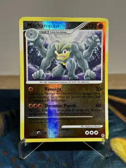 Machamp 31/130 Reverse Holo Rare Diamond & Pearl Base Set Pokemon TCG Card - Image 1