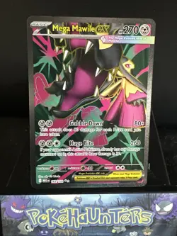 Pokemon Card Mega Mawile EX 162/132 Full Art Mega Evolutions Near Mint - Image 1