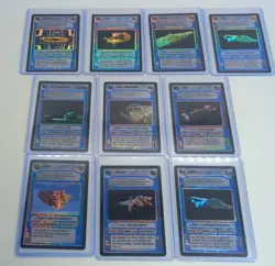 10 x Star Wars SWCCG CCG FOIL Light Side BB RARE Decipher Cards NM-MINT Job Lot - Image 1