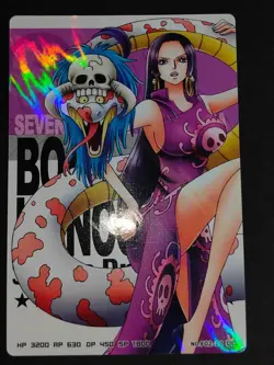 Boa Hancock 02-37 ONE PIECE Data AR Carddass Card Japanese F02-22 UC Foil eb101 - Image 3