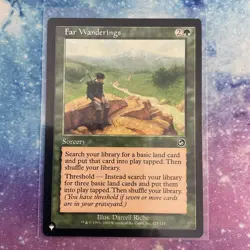 Far Wanderings (REGULAR) x1 - MTG The List PLST #TOR-125 - Image 1