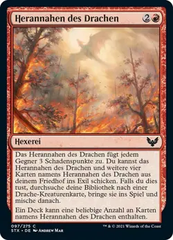 Herannahen des Drachen / Dragon's Approach - STRIXHAVEN - deutsch (near-mint) - Image 1