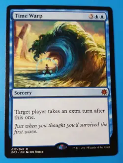 1x TIME WARP - Ixalan - MTG - Magic the Gathering - Image 1