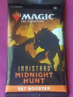 Magic The Gathering INNISTRAD MIDNIGHT HUNT SET New Sealed Booster Pack MTG - Image 1