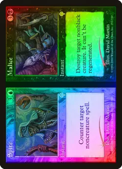 Spite and Malice FOIL Invasion PLD Blue Black Uncommon MAGIC CARD ABUGames - Image 1