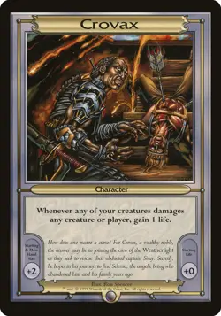 Crovax Vanguard NM Special MAGIC THE GATHERING MTG CARD ABUGames - Image 1