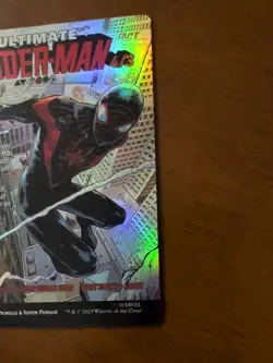 Miles Morales Ultimate Spider-Man Foil Showcase Marvel's Spider-Man NM MTG - Image 4