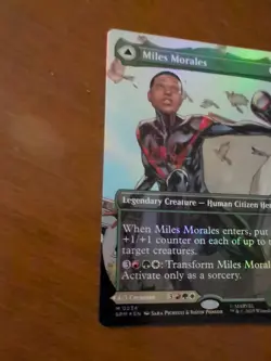 Miles Morales Ultimate Spider-Man Foil Showcase Marvel's Spider-Man NM MTG - Image 5