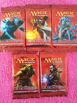 GERMAN Magic MTG Gatecrash GTC Factory Sealed Booster Pack SHOCKS The Gathering - Image 2