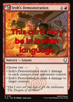 MTG IROH's DEMONSTRATION EXC - DIMOSTRAZIONE DI IROH 141 - TLA - MAGIC - Image 1