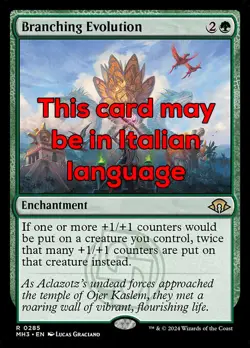 MTG BRANCHING EVOLUTION EXC - EVOLUZIONE RAMIFICATA 285 - MH3 - MAGIC - Image 1